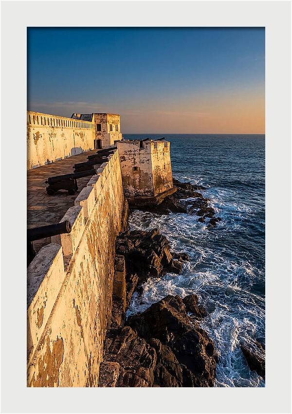 Cape Coast Castle At Golden Hour