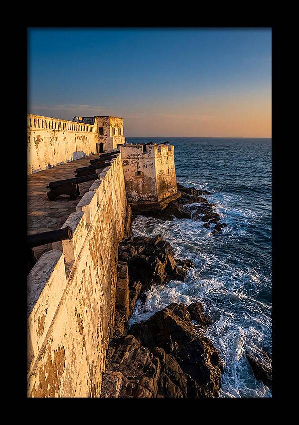 Cape Coast Castle At Golden Hour