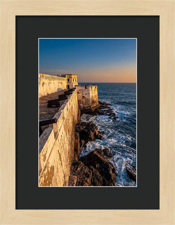 Cape Coast Castle At Golden Hour