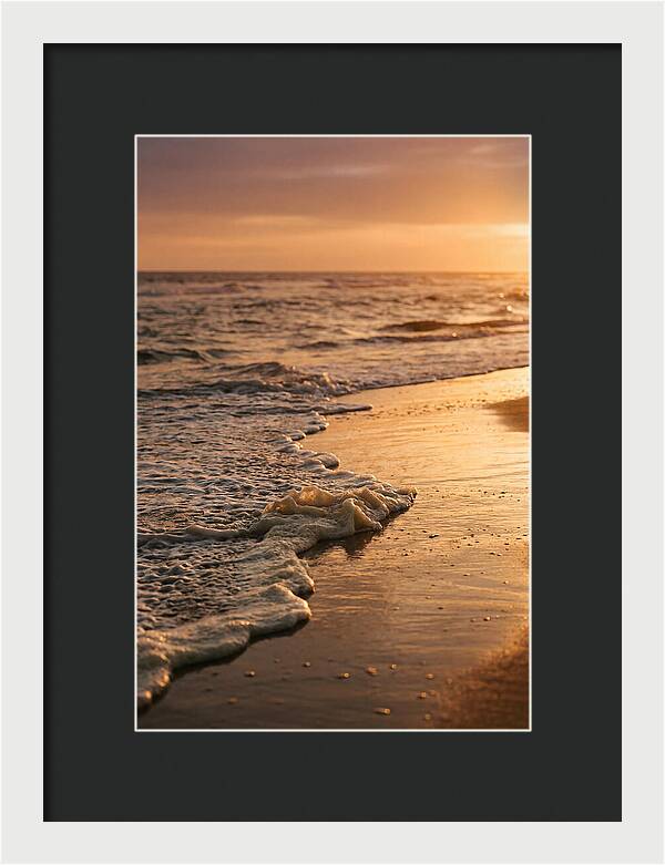Cape Cod Beach Sunset Warmth
