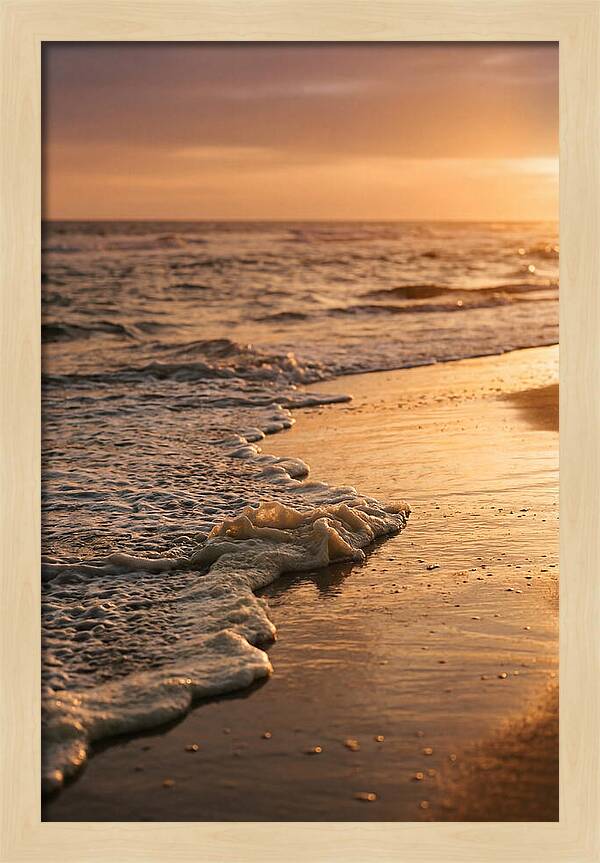 Cape Cod Beach Sunset Warmth