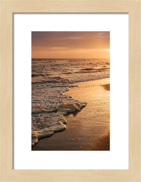 Cape Cod Beach Sunset Warmth
