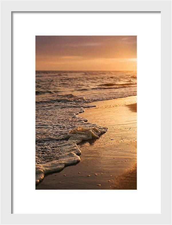 Cape Cod Beach Sunset Warmth