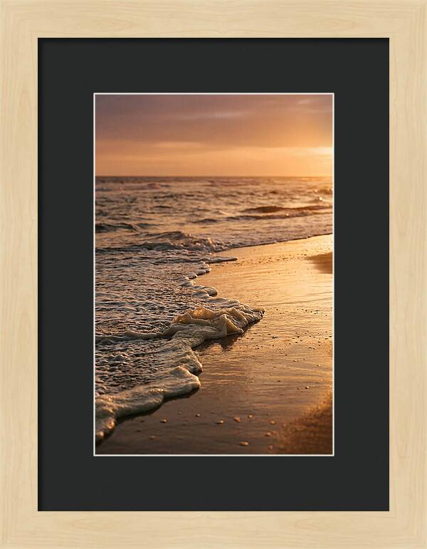 Cape Cod Beach Sunset Warmth