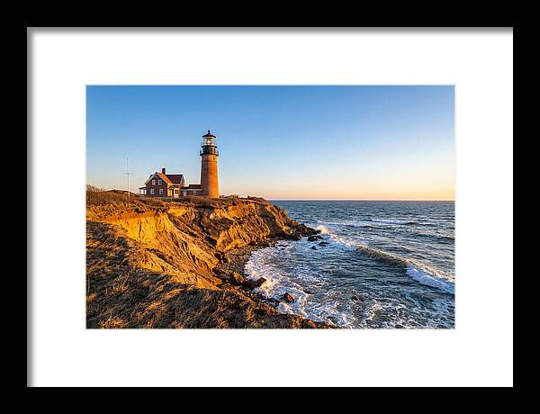 Cape Cod Highland Light At Sunset