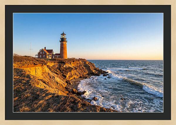 Cape Cod Highland Light At Sunset