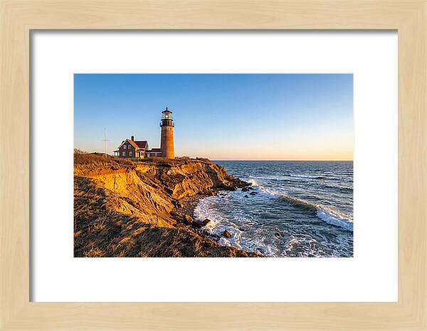 Cape Cod Highland Light At Sunset