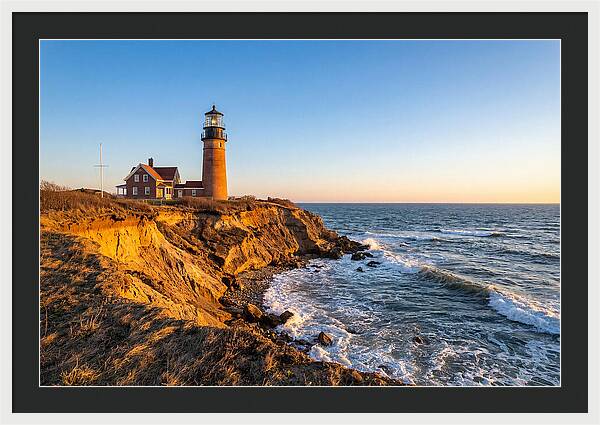 Cape Cod Highland Light At Sunset