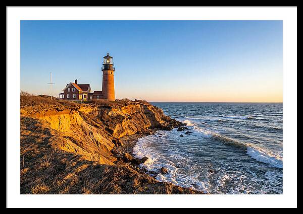 Cape Cod Highland Light At Sunset