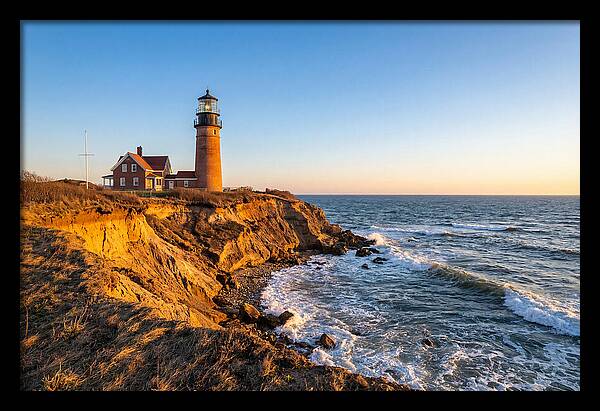 Cape Cod Highland Light At Sunset
