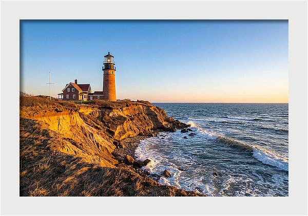 Cape Cod Highland Light At Sunset