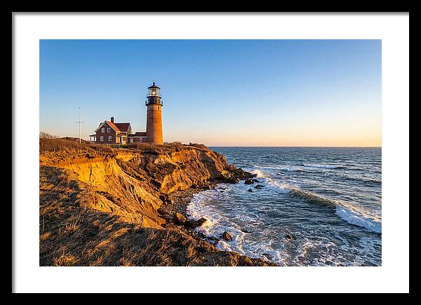 Cape Cod Highland Light At Sunset