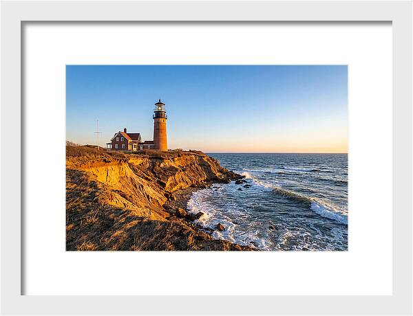 Cape Cod Highland Light At Sunset