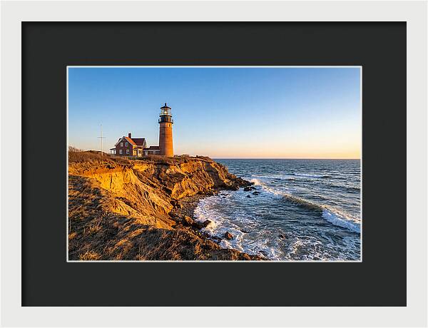 Cape Cod Highland Light At Sunset
