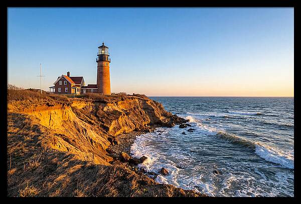 Cape Cod Highland Light At Sunset