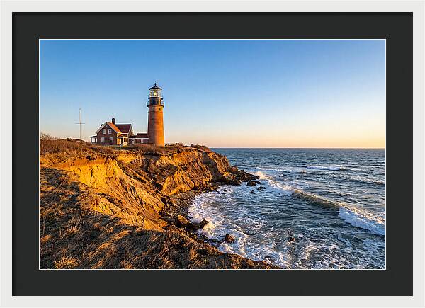 Cape Cod Highland Light At Sunset