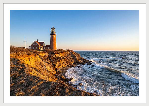 Cape Cod Highland Light At Sunset