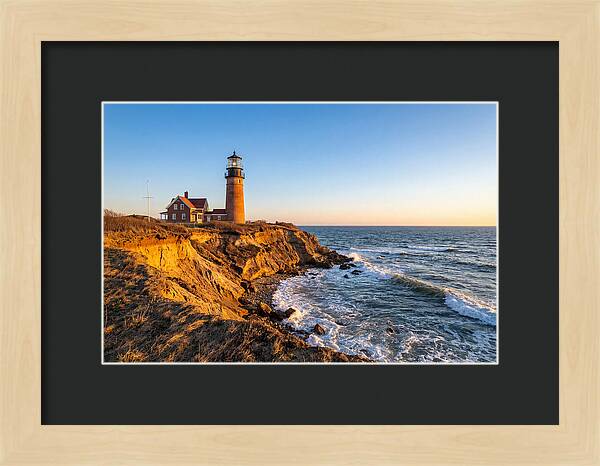 Cape Cod Highland Light At Sunset