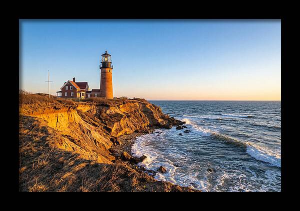 Cape Cod Highland Light At Sunset