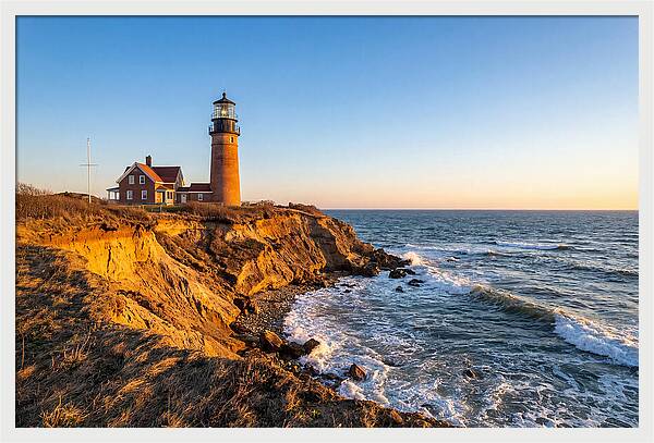 Cape Cod Highland Light At Sunset