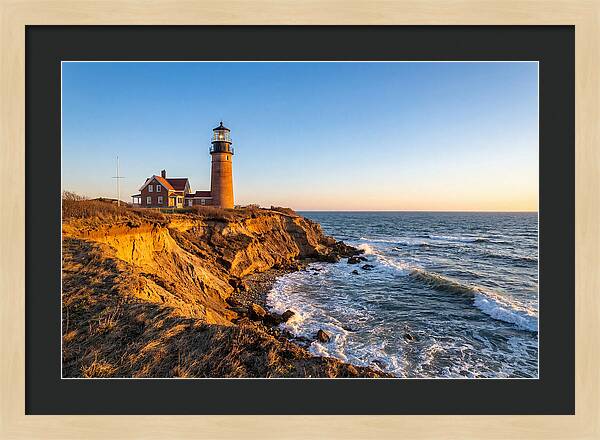 Cape Cod Highland Light At Sunset