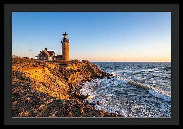 Cape Cod Highland Light At Sunset