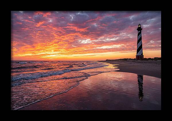Cape Hatteras Lighthouse At Dawn