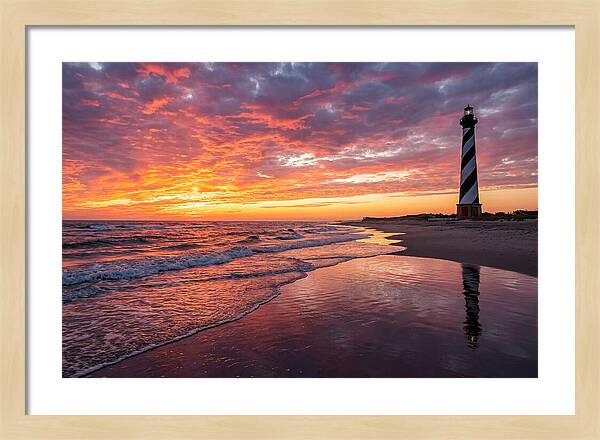 Cape Hatteras Lighthouse At Dawn