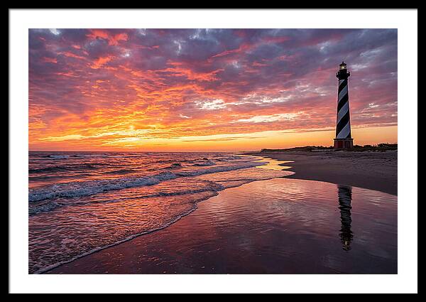 Cape Hatteras Lighthouse At Dawn