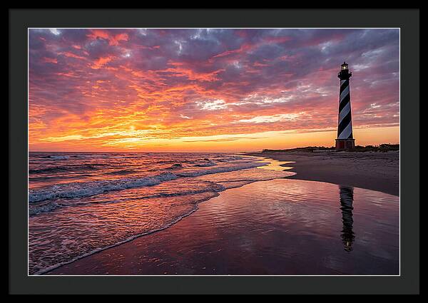 Cape Hatteras Lighthouse At Dawn
