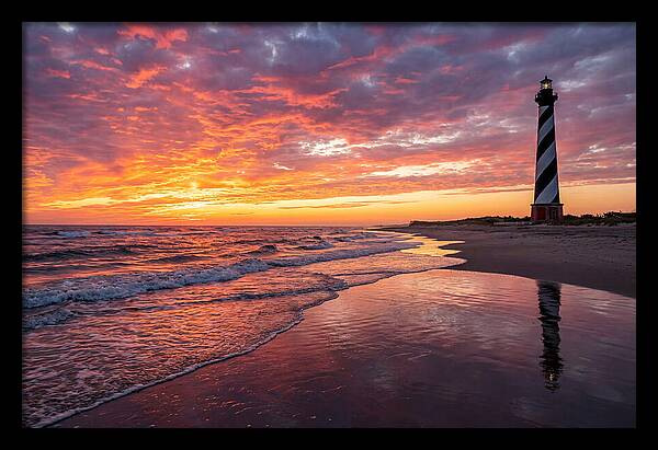 Cape Hatteras Lighthouse At Dawn