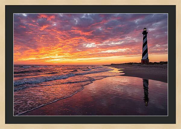 Cape Hatteras Lighthouse At Dawn