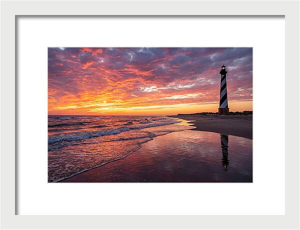 Cape Hatteras Lighthouse At Dawn
