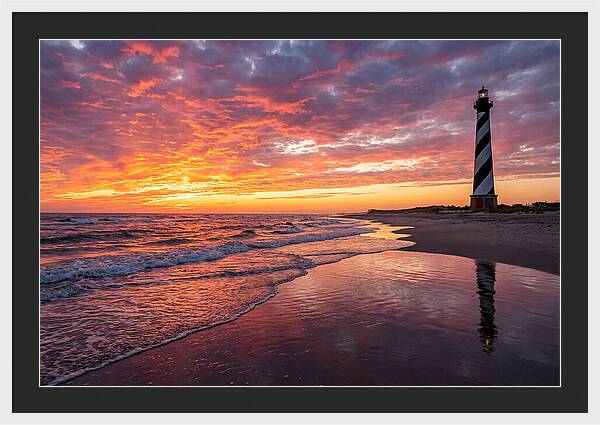 Cape Hatteras Lighthouse At Dawn