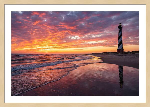 Cape Hatteras Lighthouse At Dawn
