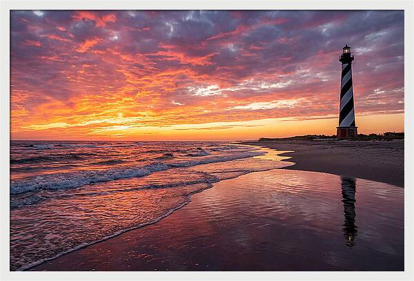 Cape Hatteras Lighthouse At Dawn