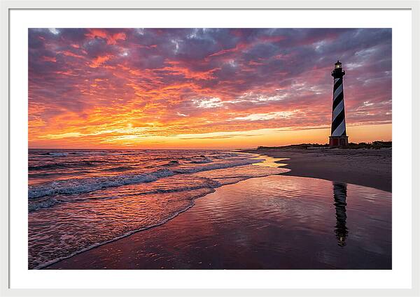 Cape Hatteras Lighthouse At Dawn