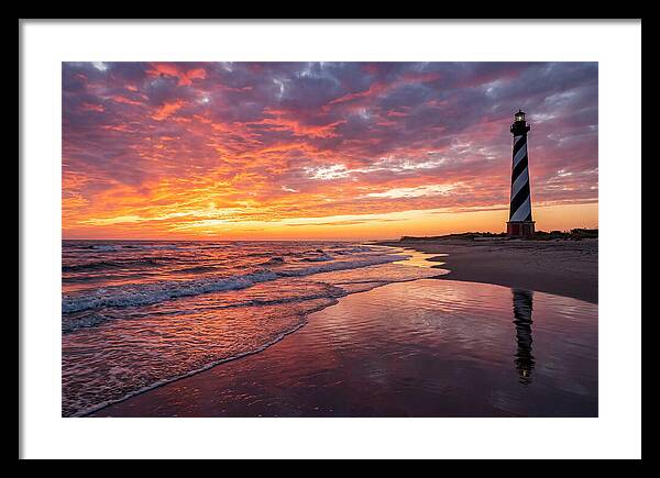 Cape Hatteras Lighthouse At Dawn