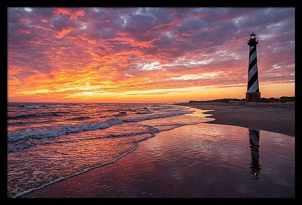 Cape Hatteras Lighthouse At Dawn