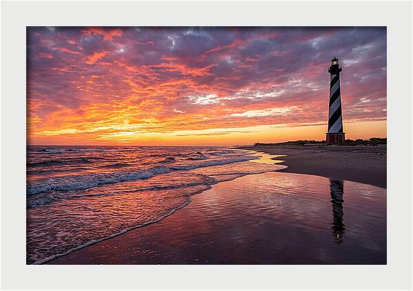 Cape Hatteras Lighthouse At Dawn