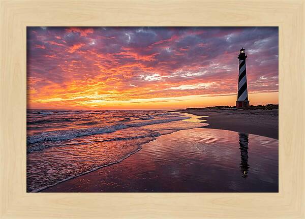 Cape Hatteras Lighthouse At Dawn