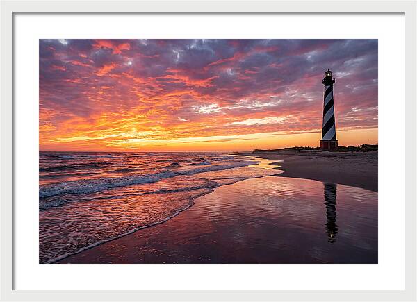 Cape Hatteras Lighthouse At Dawn