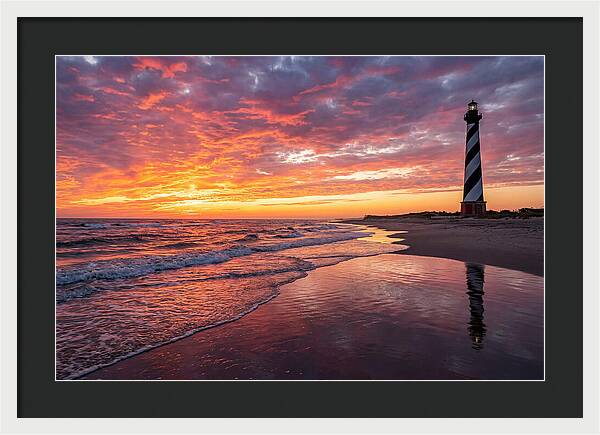 Cape Hatteras Lighthouse At Dawn