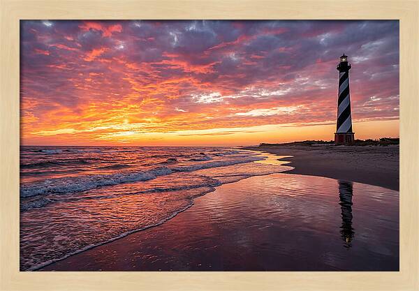 Cape Hatteras Lighthouse At Dawn