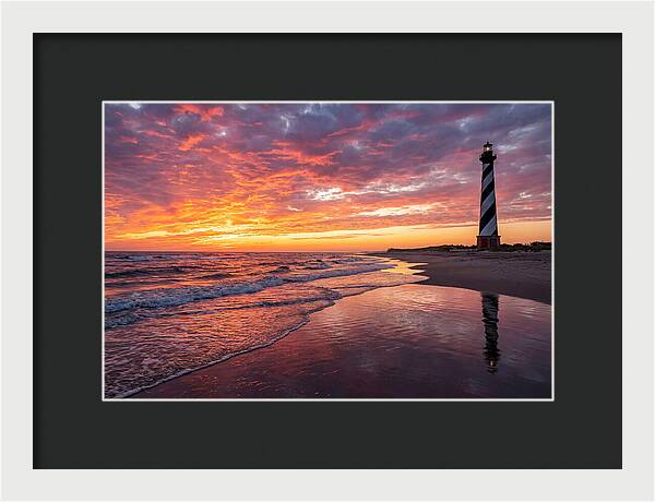 Cape Hatteras Lighthouse At Dawn