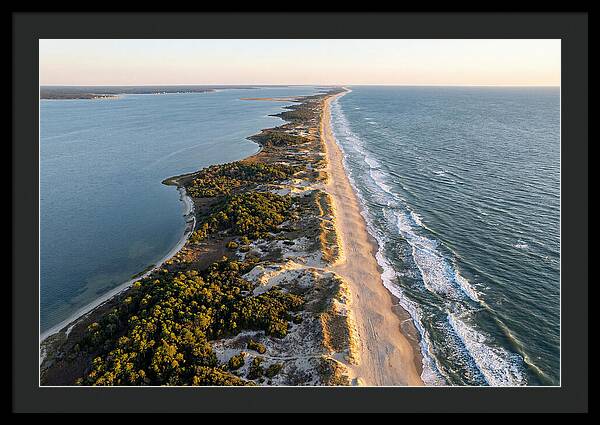 Cape Lookout National Seashore Aerial View