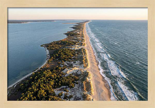 Cape Lookout National Seashore Aerial View