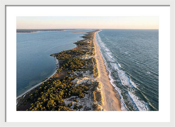 Cape Lookout National Seashore Aerial View