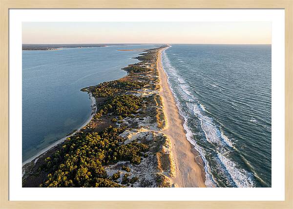 Cape Lookout National Seashore Aerial View