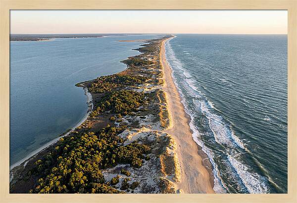 Cape Lookout National Seashore Aerial View